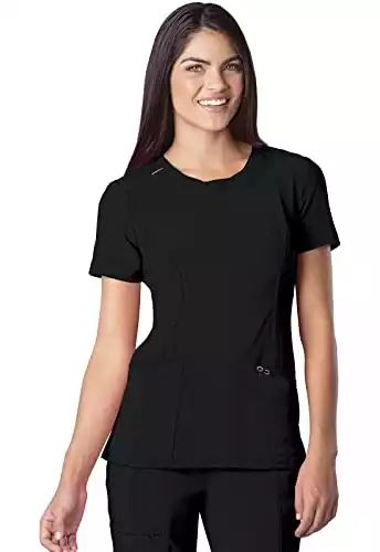 Cherokee Infinity Women Scrubs Top Round Neck 2624A