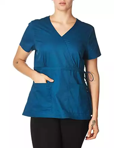 Koi Katelyn Mock-Wrap Scrub Tops